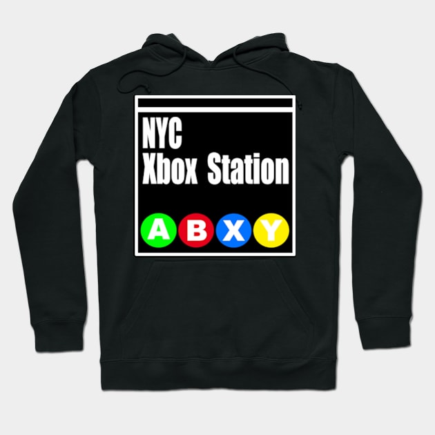 NYC Xbox Station Hoodie by Gamers Gear